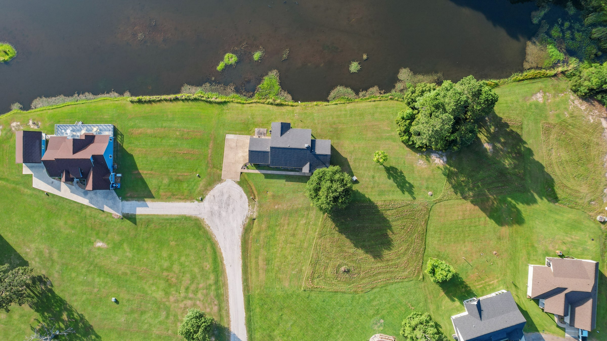 Professional aerial real estate photograph 2