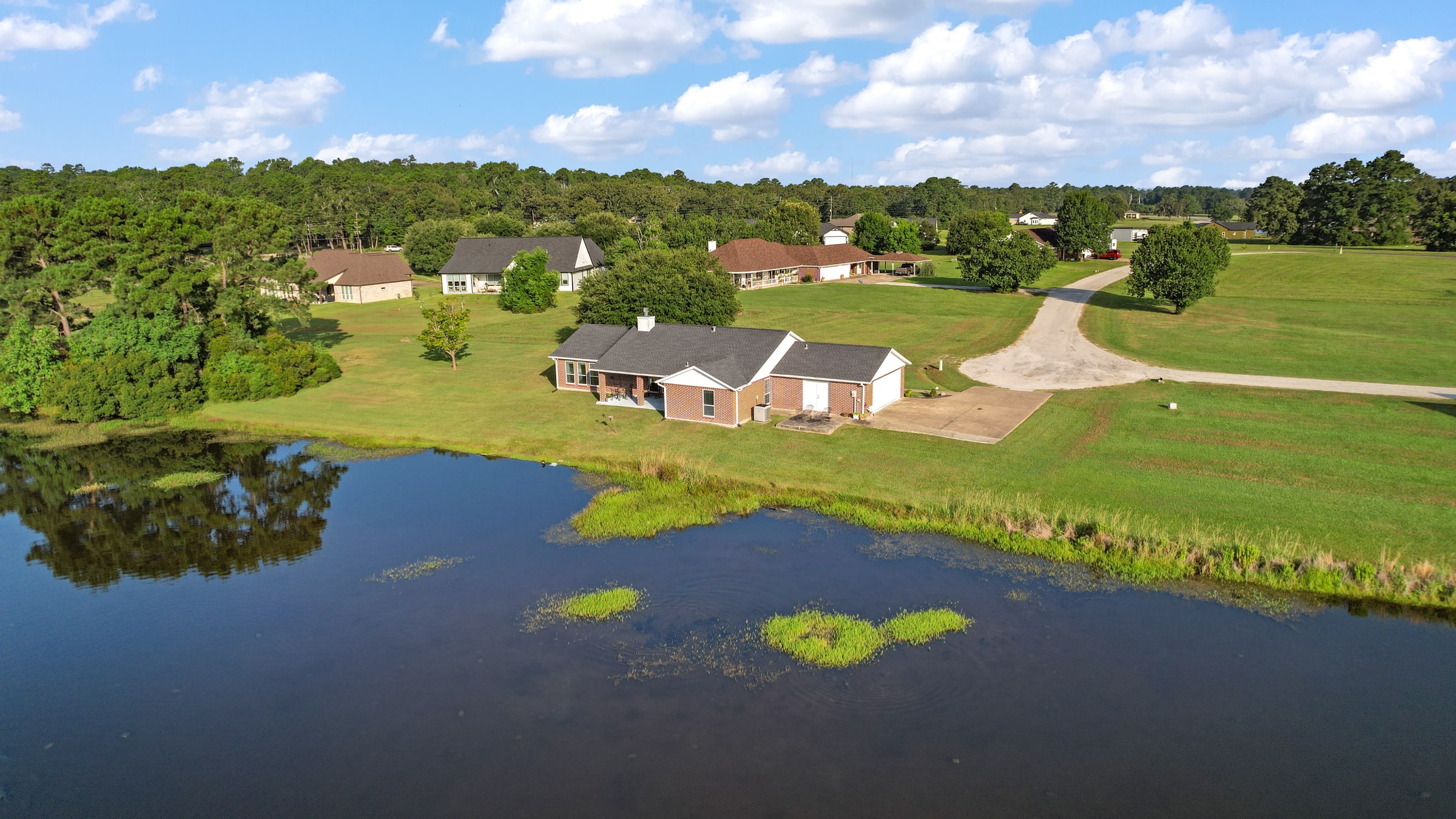 Professional aerial real estate photograph 4
