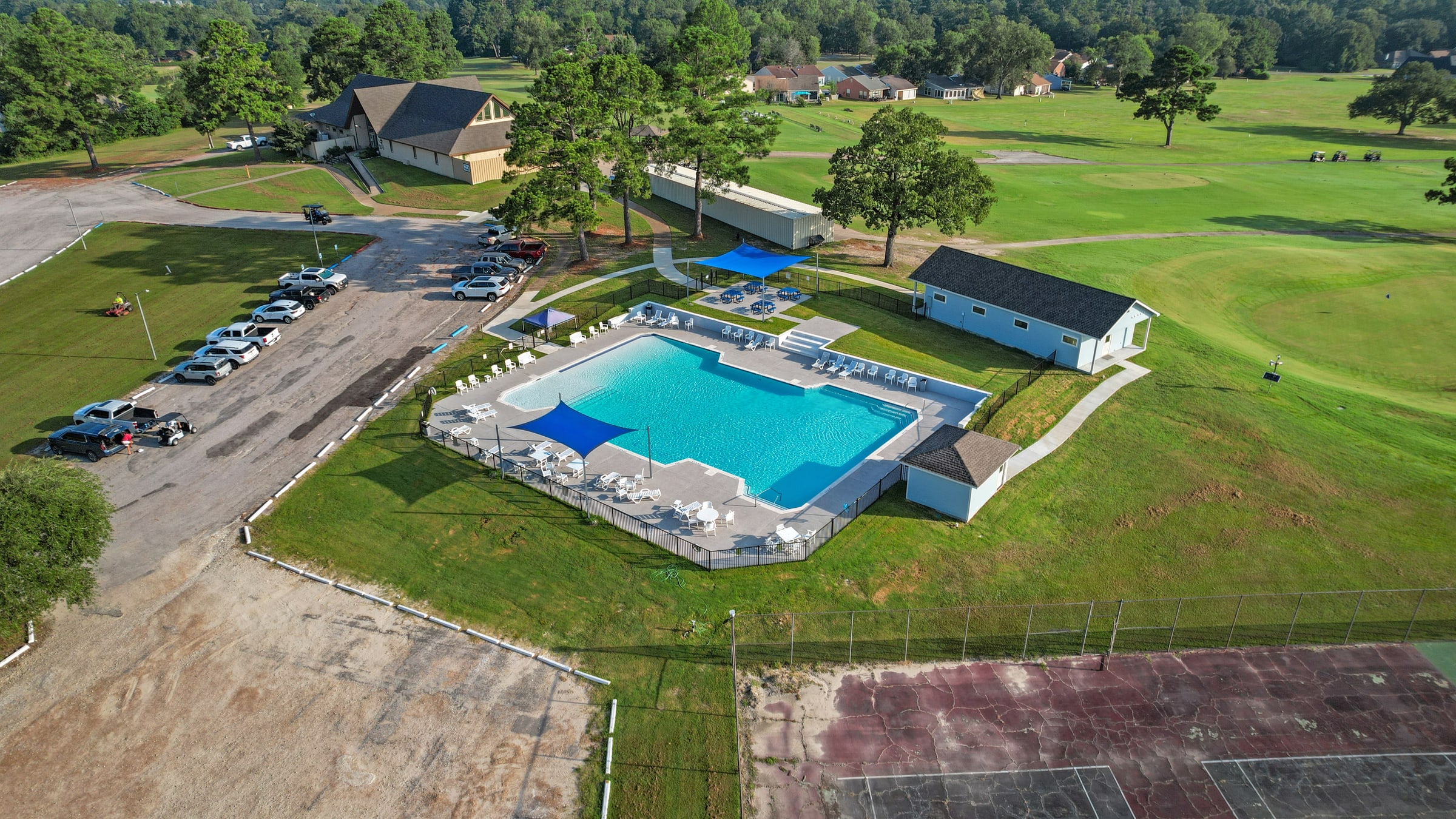 Professional aerial real estate photograph 5