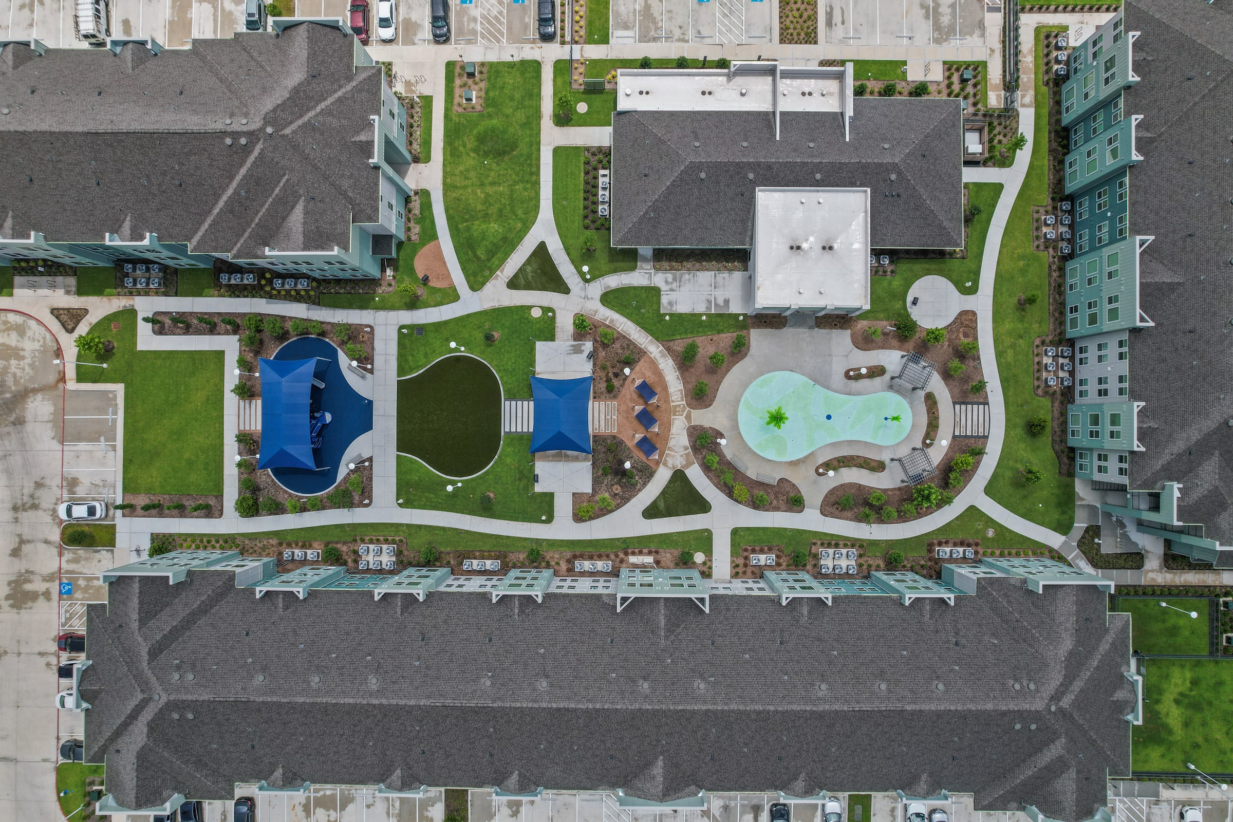 Professional aerial real estate photograph 6
